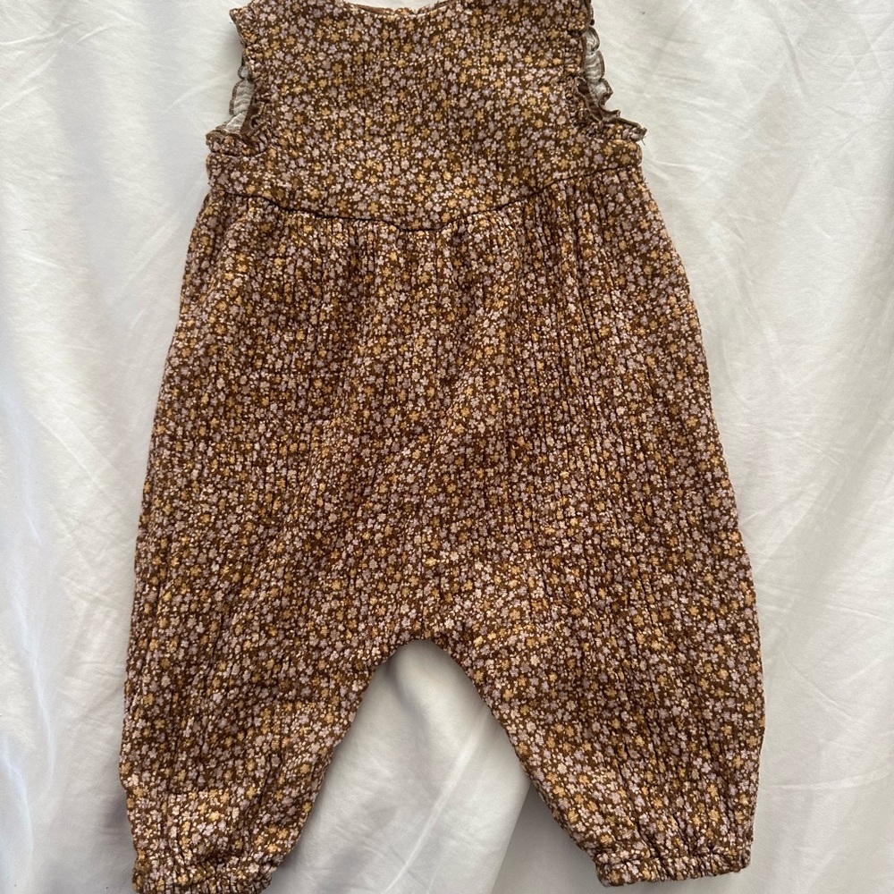 Floral Baby Jumpsuit